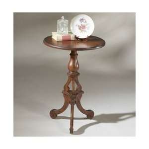  Masterpiece Pedestal Table in Old World Cherry Everything 
