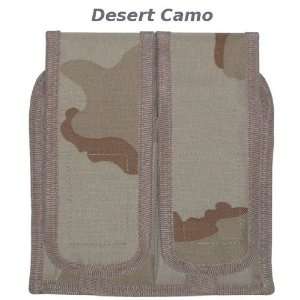  Desert Camouflage MOLLE Universal Double Rifle Mag Pouch 