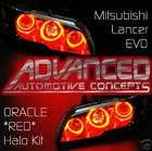 Mistubishi Lancer EVO 7 9 Headlight HALOs Demon Eye Kit