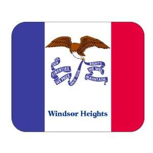  US State Flag   Windsor Heights, Iowa (IA) Mouse Pad 