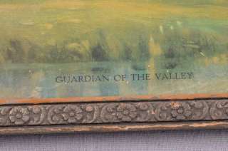 Atkinson Fox GUARDIAN OF THE VALLEY Vintage Print  