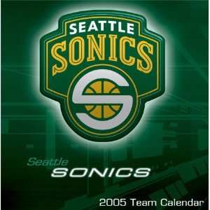  Seattle Super Sonics 2005 Box Calendar