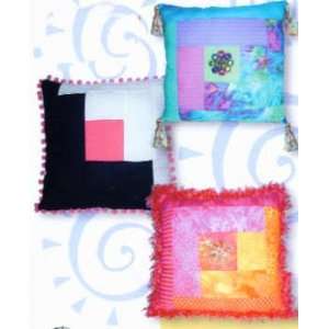   5568 PT Pillow Patches Pattern by Donna Babylon Arts, Crafts & Sewing