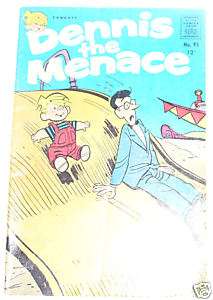 Dennis The Menace #95 1968 early 12 cent Comic SEE  