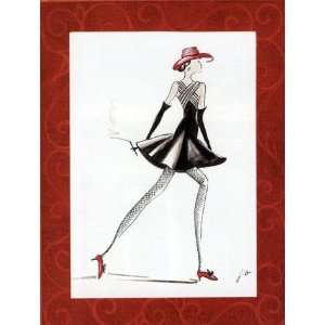  Shopping by Bernadette Gillot. Size 11.75 inches width by 