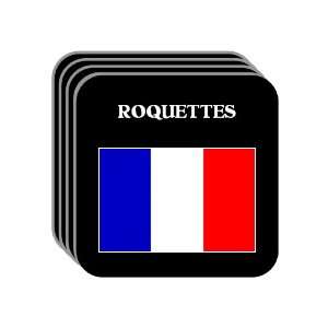  France   ROQUETTES Set of 4 Mini Mousepad Coasters 