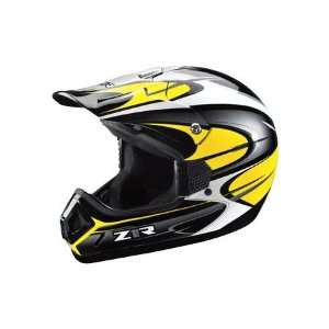  Z1R Roost 3 Full Face Helmet X Large  Yellow Automotive