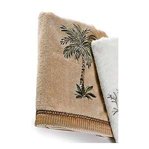  Palm Tree Bath Towel LINEN BEIGE
