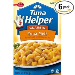 Betty Crocker Tuna Helper, Classic Tuna Melt, 6.4 Ounce (Pack of 6 )