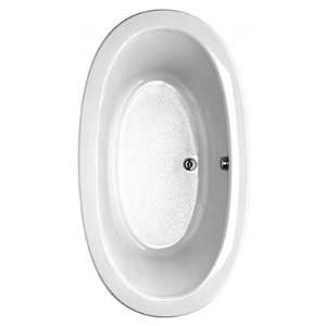  Tetsu Oval Airbath with Chromatherapy Finish Biscuit 