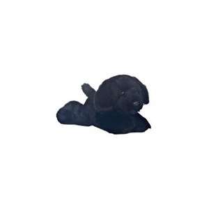  Blackie the Stuffed Black Lab Plush Mini Flopsie Dog By 