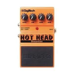  Digitech Hot Head Distortion Guitar Effects Pedal 