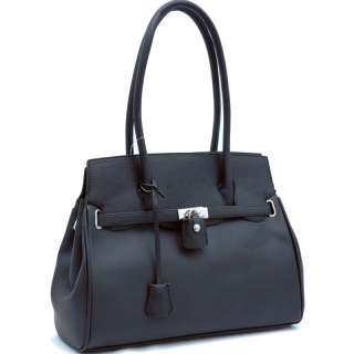Lady soft leather like designer shoulder bag Bkack  