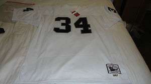   Ness M&N Raiders Bo Jackson Jersey USA Ripon jersey s 54 Authentic NEW