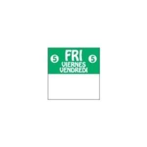  815351 Friday Trilingual 1 Inch Square DISSOLVX   Roll Qty 