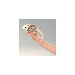  Plush Opossum Mini Finger Puppet By Folkmanis Puppets 