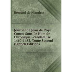   , Tome Second (French Edition) Bernard de Mandrot  Books