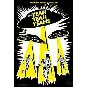  The Yeah Yeah Yeahs 2006 Australia Concert Poster
