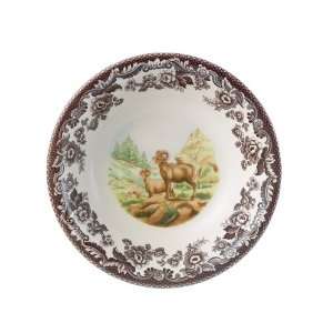  Spode Woodland American Wildlife Large 8 Inch Cereal Bowl 