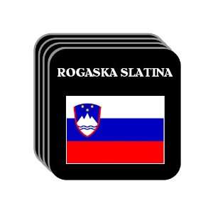 Slovenia   ROGASKA SLATINA Set of 4 Mini Mousepad Coasters