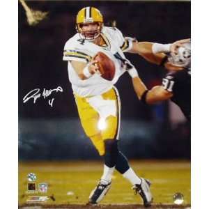  Brett Favre Green Bay Packers   vs. Raiders   Autographed 