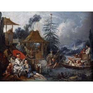  FRAMED oil paintings   François Boucher   24 x 18 inches 