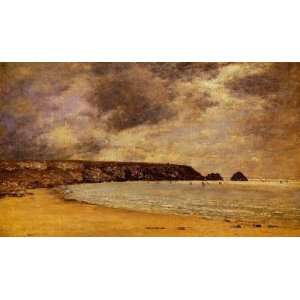   , painting name Camaret the Bay, By Boudin Eugène 