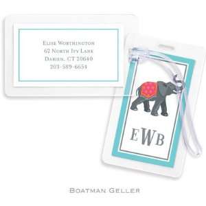  Boatman Geller Bag/ID Tags   Elephant