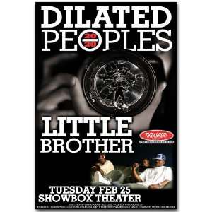  Dilated Peoples Poster   L Concert Flyer