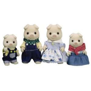  Sylvanian Families Pig Family Dolls Toy Toys & Games