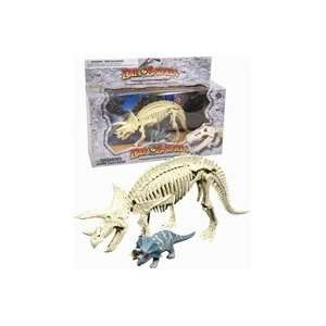  Dinosauria Skeleton Set Triceratops Toys & Games