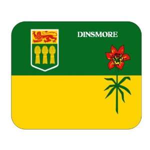   Canadian Province   Saskatchewan, Dinsmore Mouse Pad 
