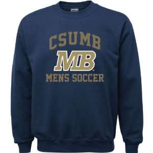  Cal State Monterey Bay Otters Navy Youth Mens Soccer Arch 