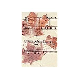  Recital Program Blank #47 Leaves and Music (Pack of 25 