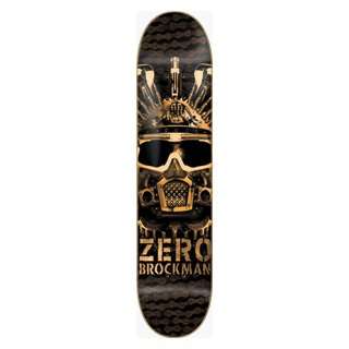  Zero Skateboards Brockman Fallout Deck  7.62 Sports 