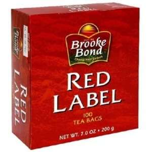  Brooke Bond   Red Label 100 Tea Bags   0.44 lbs 