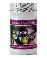 Muscadine Grape Dietary Supplement 4 Bottle 360 Caps  