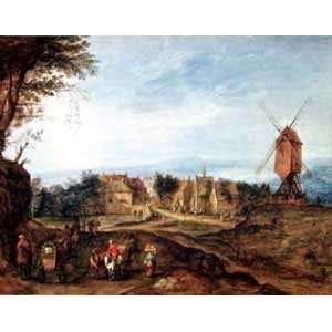   Artist The Elder Jan Brueghel  Poster Size 8 X 10