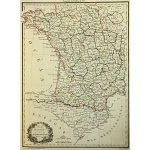  Malte Brun Map of France Southern (1812)