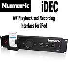 Numark iDec A/V Playback & Recording Rack Interface New
