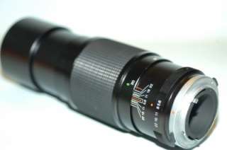 Olympus Vivitar 300mm f5.6 Telephoto lens for OM OM1 OM2 OM4 OM4T Nice 
