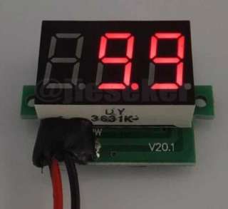 DC Digital Voltmeter Digital Panel Meter Electrical Meters V20 3.2 30V 