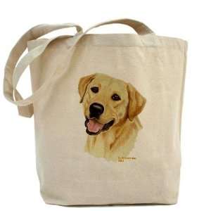  Yellow Labrador Dog Tote Bag by  Beauty
