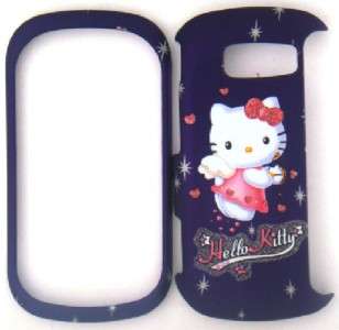 LG OCTANE VN530 HELLO KITTY PURPLE CELL PHONE COVER CASE  