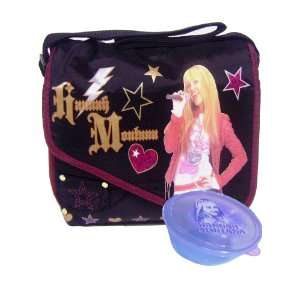  Hannah Montana Gold Letters Lunch Bag & Snack Container 