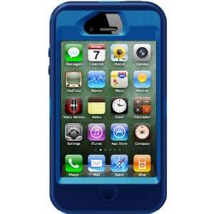  Otterbox iPhone 4s Defender Case   Ocean/Night Blue Apple 