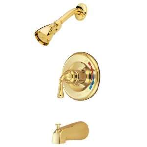   Brass Magellan Single Handle Tub and Shower with Rough In, Multi Funct