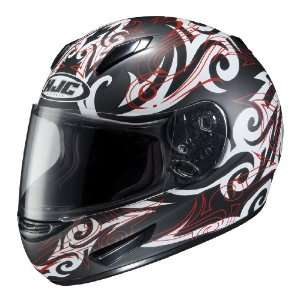 HJC CL 15 Pegasus MC 1F Full Face Motorcycle Helmet Flat Black/White 
