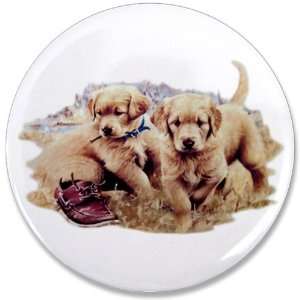  3.5 Button Golden Retriever Puppies 