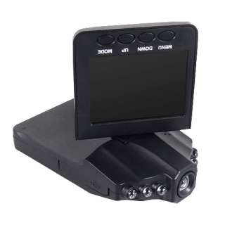 Color LCD HD Car DVR Camera Recorder 6 IR LED Vehicle Audio Video 